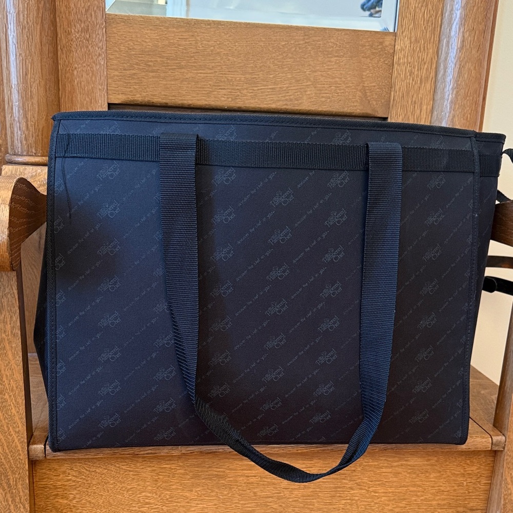 The Pampered Chef Black Storage Tote